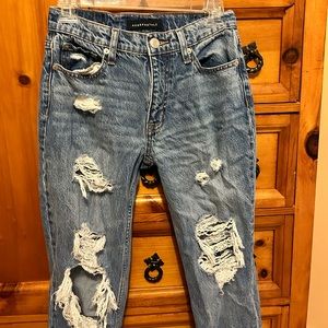 Aeropostale size 2 mom jean